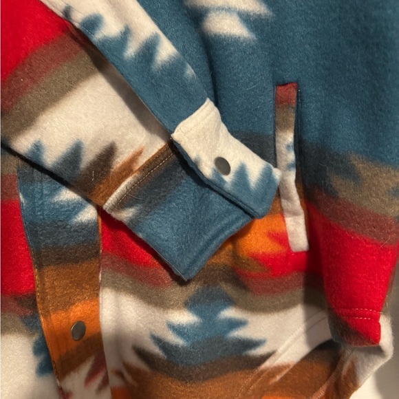 Fornia Patterned Shacket - Picture 3 of 5